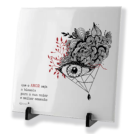 Azulejo Afetivo: Que o amor seja a bússola para a sua maior e melhor conexão