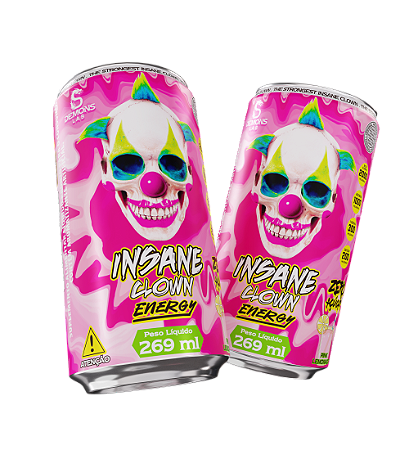PRÉ TREINO INSANE CLOWN ENERGY 269ml – DEMONS LAB