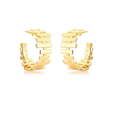 BRINCO MEIA ARGOLA COLUNA