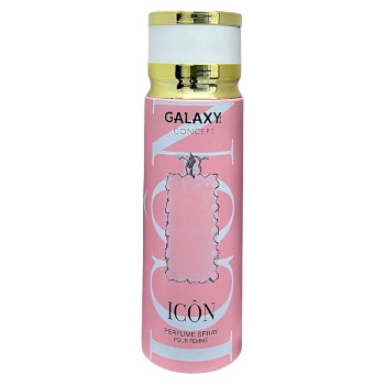 Perfume Árabe Corporal Feminino em Spray Galaxy Concept ICÔN (Inspiraçao IDÔLE)200ml