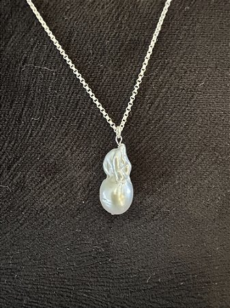 Gargantilha com Pérola Barroca