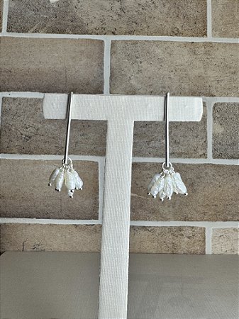 Brinco Ramo de Pérolas