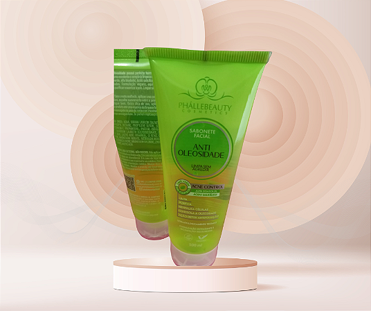 Sabonete Facial Anti Oleosidade Limpa sem agredir -  Phállebeauty