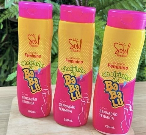 Sabonete íntimo Cheirinho de Chiclete Babasoul 200 ml