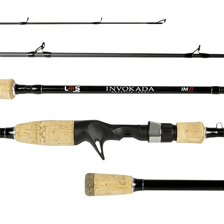 Vara Invokada "5,8" 8-20LB - Carretilha - LUMIS