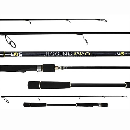 Vara Jigging PRO "6,0" 20-40LB - Molinete - LUMIS