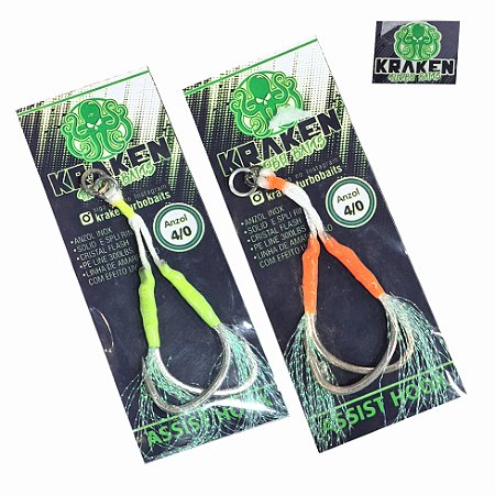 Anzol Assist. Hook 4/0 - KRAKEN