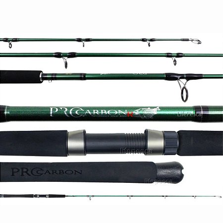 Vara Pro Carbon R "6,6" 40 - 80Lb - Carretilha - MARURI