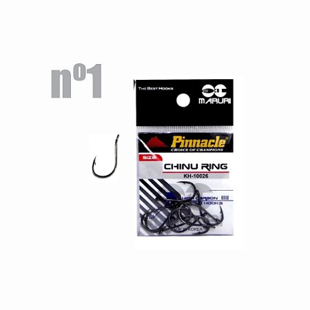 Anzol Chinu Nº1 - 20 Unid. - PINNACLE