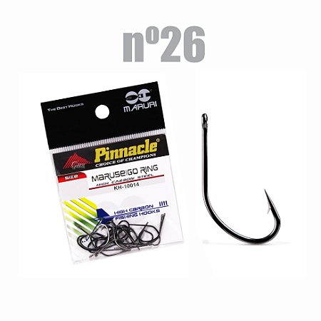 Anzol Maruseigo nº 26 - 10 unid. - PINNACLE
