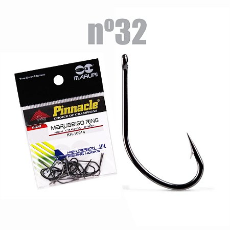 Anzol Maruseigo nº 32 - 10 unid. - PINNACLE