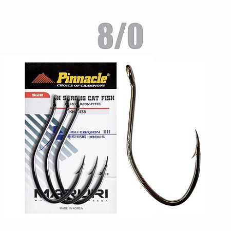 Anzol Strong Cat Fish 8/0 - 3 Unidades. - PINNACLE