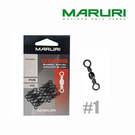 Girador Maruri Black #1 - 10 unid. - MARURI