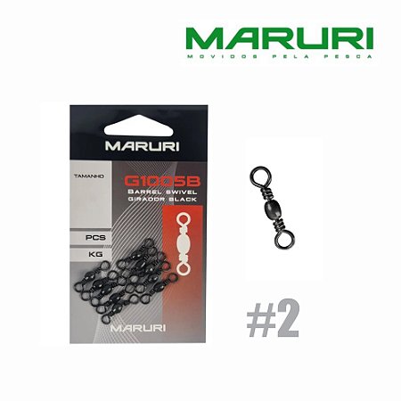 Girador Maruri Black #2 - 10 unid. - MARURI