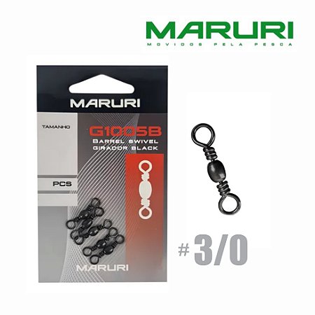 Girador Maruri Black 3/0 - 5 unid. - MARURI