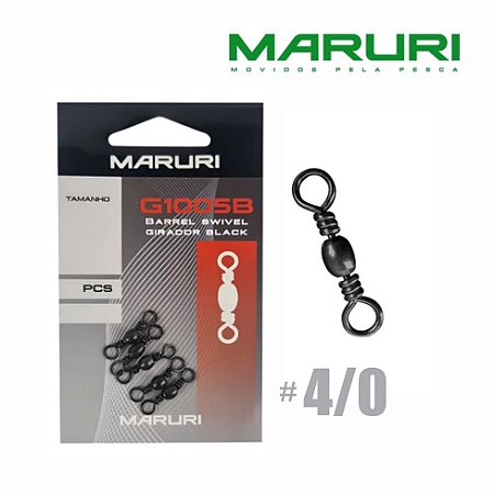 Girador Maruri Black 4/0 - 5 unid. - MARURI