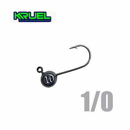Anzol Jig Head - 1/0 - 10gr