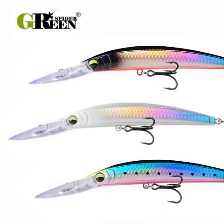 Isca Hard Bait 12,5 - GREEN SPIDER