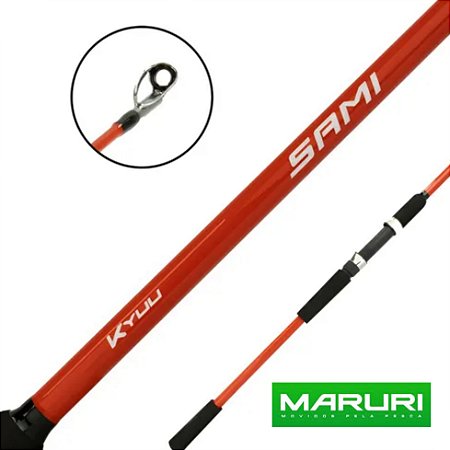 Vara Sami "8,0" - 60lb - 2 partes - Molinete - MARURI