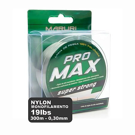 Linha monofilamento PRO MAX 19lb - 0.30mm - 300m