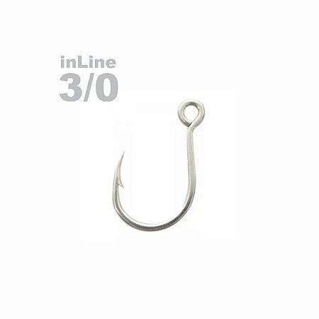 Anzol inline 3/0 - 1 unidade - LIZARD