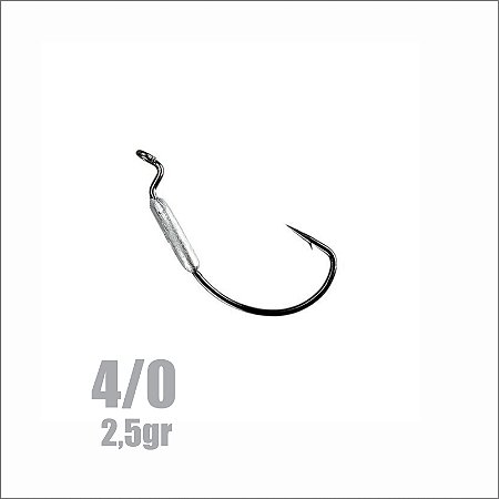 Anzol Off Set 4/0 - 2,5gr - Unidade