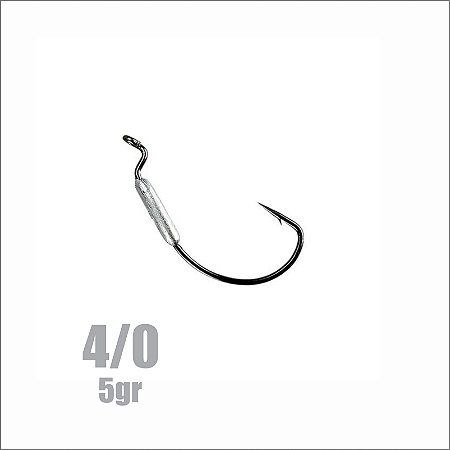 Anzol Off Set 4/0 - 05gr - Unidade