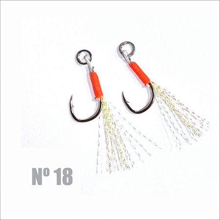 Anzol Assis. Hook - nº18 - 2 unidades