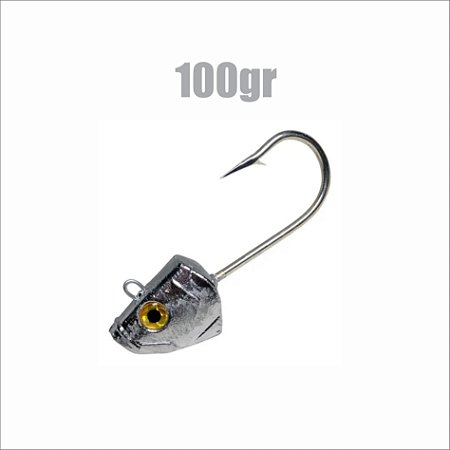 Anzol Jig Head - cabeça 100gr - Shadão - KRUEL