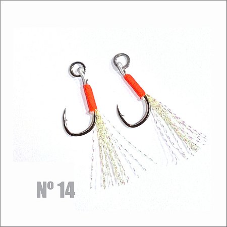 Anzol Assist. Hook - Nº14 - 2 unidades.