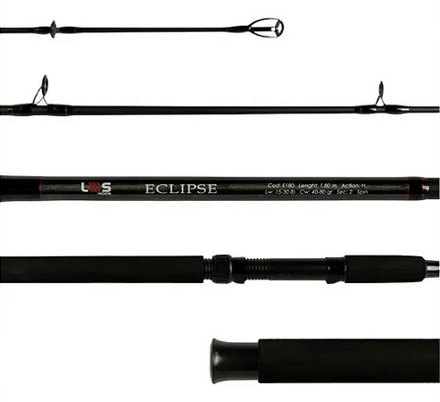 Vara Eclipse 2,70m - 20-50lbs - 2 partes - Molinente - LUMIS