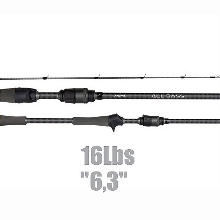 Vara ALL BASS "6,3" 16lbs - Carretilha - SAINT