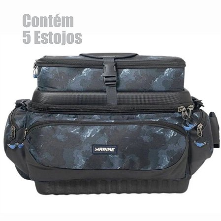 Bolsa Frontier M-BF34c - 5 estojos - MARINE