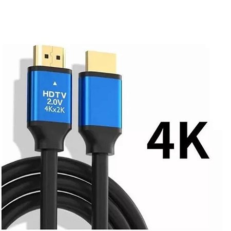 Cabo Hdmi 2.0 4K Ultra Hd Blindado 2 metros