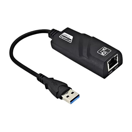 adaptador USB 3.0 Para RJ45 Lan Ethernet 10/100/1000Mbps Gigabit