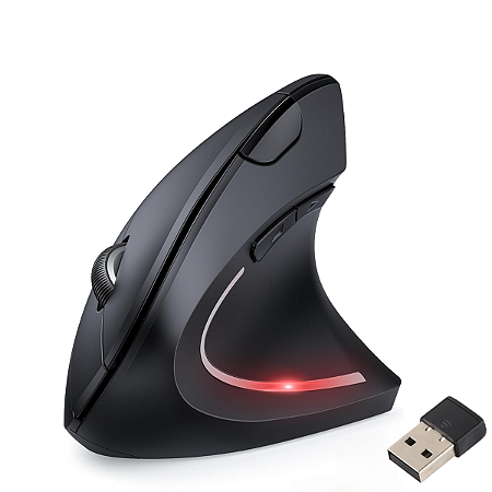 Mouse Ergonômico Vertical Bluetooth