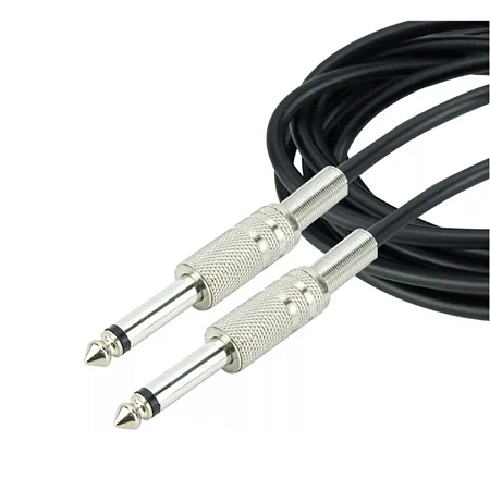 Cabo Guitarra P10 Mono x P10 Mono 5mts