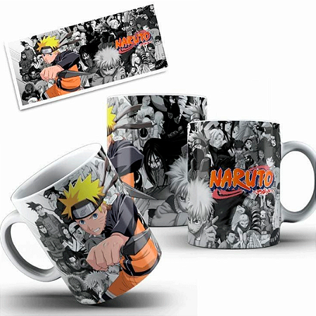 Caneca Personalizada - Naruto 325ml + Caixinha