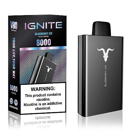 Ignite 8.000 Puffs - Blueberry Ice - V80