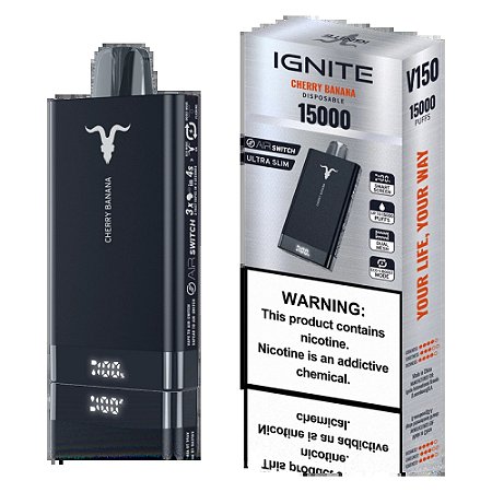Ignite 15.000 Puffs - Cherry Banana - V150
