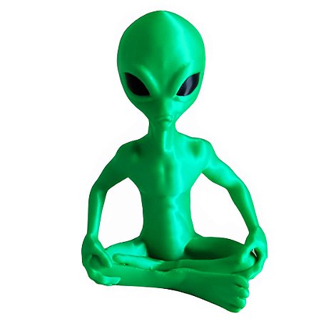 Boneco Alíenigena Extraterrestre Grande Alien