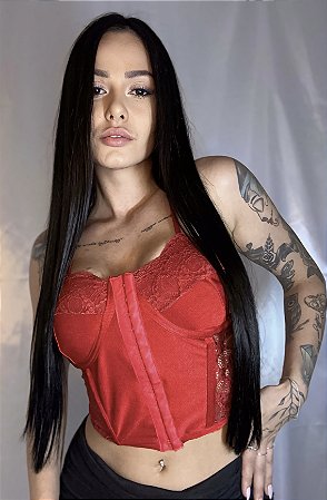Corselet Mirela (vermelho)