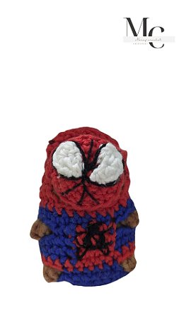 Capivara Homem aranha - Amigurumi