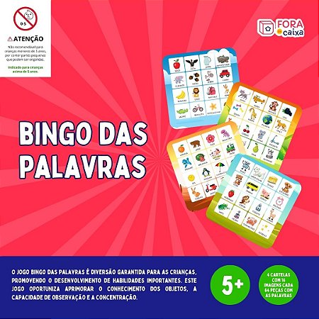 Bingo das Palavras