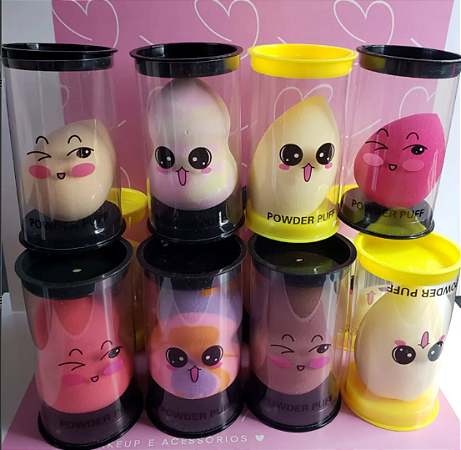 Esponjas Power Puff Cores Sortidas