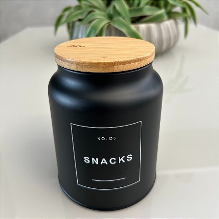 Pote para Mantimentos - Snacks