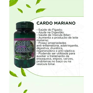 CARDO MARIANO ( SILIMARINA) 60 CAPSULAS 500 MG FLORA NUTRY 100% PURO