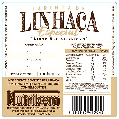 LINHAÇA ESPECIAL VERDE 500 GR