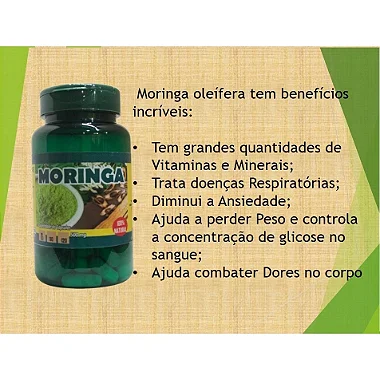 Moringa De 500 Mg 60 Capsulas