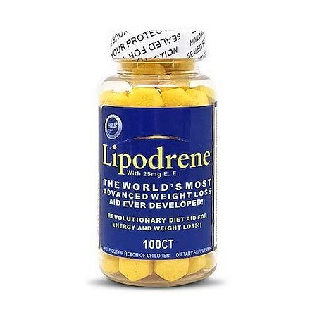 Termogênico Hi-Tech Lipodrene 25mg - 100 Comprimidos
